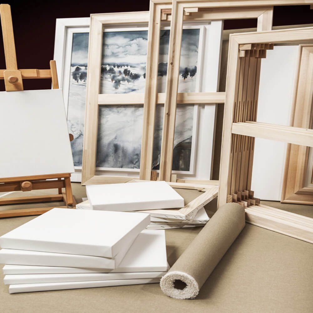 Canvasdoeken in iedere maat: zo kies je het juiste doek voor jouw kunstwerk