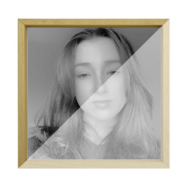 Combiframe DHZ 3-in-1 lijst (halve lijst!!), naturel
