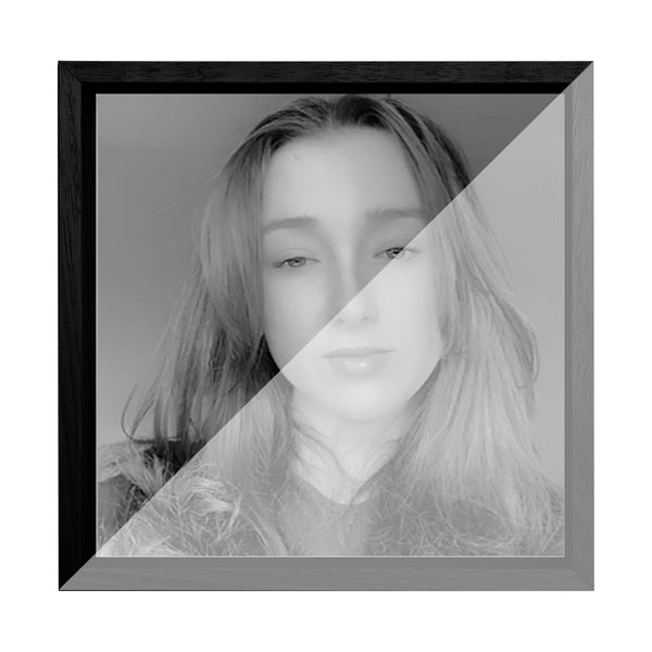 Combiframe DHZ 3-in-1 lijst (halve lijst!!), zwart