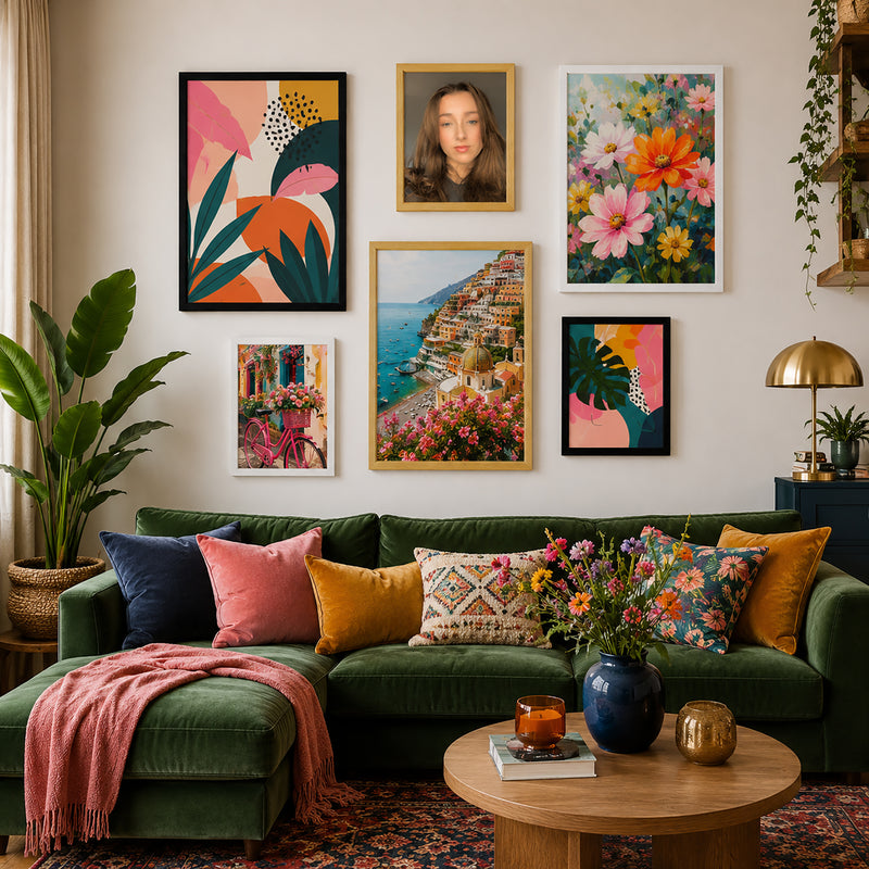 Combiframe DHZ 3-in-1 lijst (halve lijst!!), zwart