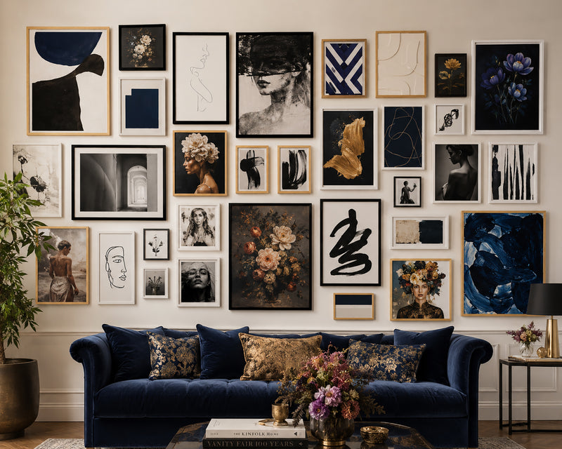 Combiframe DHZ 3-in-1 lijst (halve lijst!!), zwart