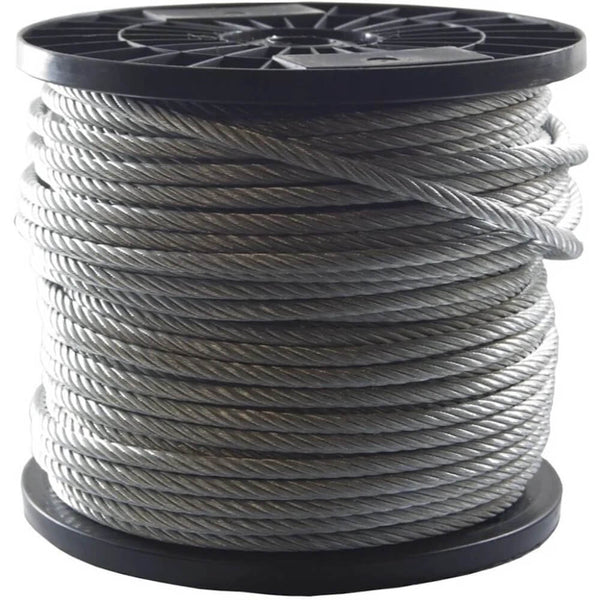 Staaldraad 9 kg klos met 343 meter