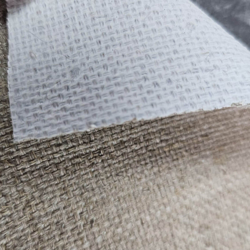 Grof linnen schildersdoek op rol 10 x vel 210 x 310 cm
